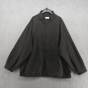 Cutter & Buck Coat‎ Mens 2XB Black CB Wind Tec Windbreaker Golf Performance